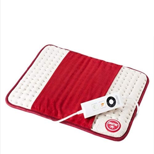 ImetecHeating Pad Intelliheat Temperature Sensor 5-Speed Rapid preheating Office Electric Cushion 40cm(W) x35cm Poultice Pad 220V