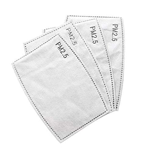PM2.5 Filter Replacement Activated Carbon Filter for Anti Haze Filter Protective pm-2.5 replacement pads (10Pcs-Small)