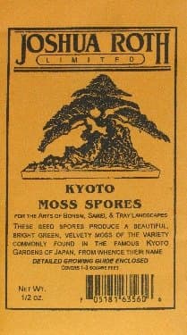 Kyoto Moss Spores