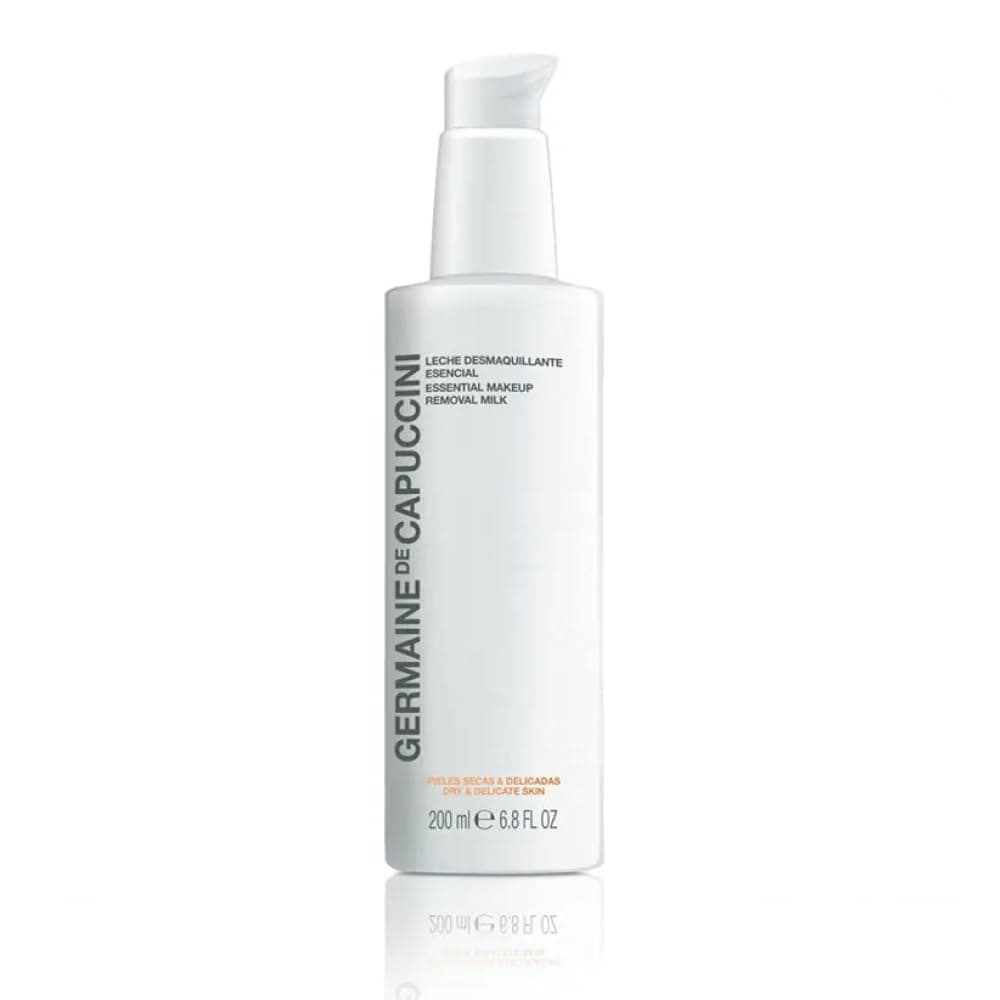 GERMAINE DE CAPUCCINI - Options | Essential makeup Removal Milk - Sensitive and Normal Skin - Removes impurities and makeup traces, prevents dryness and showers the skin with hydration - 6.8 FL OZ