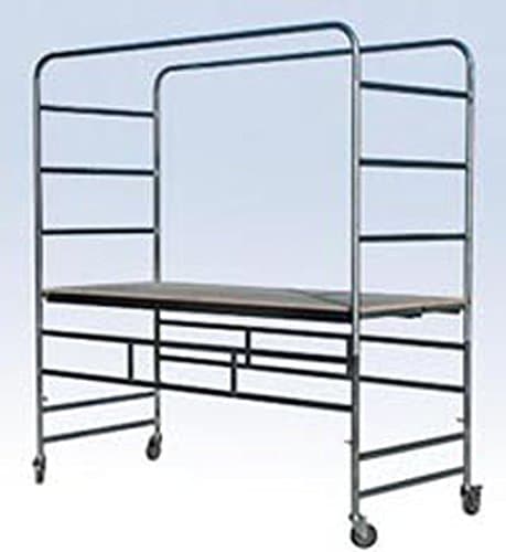 TRABATTELLO Painters, Scaffold Tower Mobile, Scaffold and Building Work. Model 035 for pitturazione from M 1.80 of Height Steel