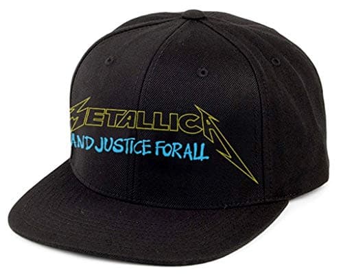 Metallica 'Justice Bright Starter' Baseball Cap Black