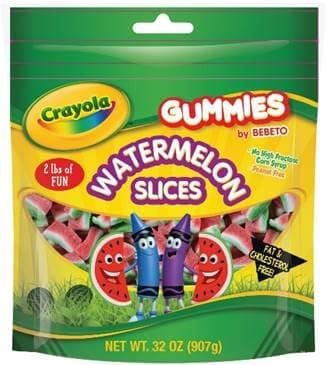CRAYOLA 2LB BAG WATERMELON WEDGES