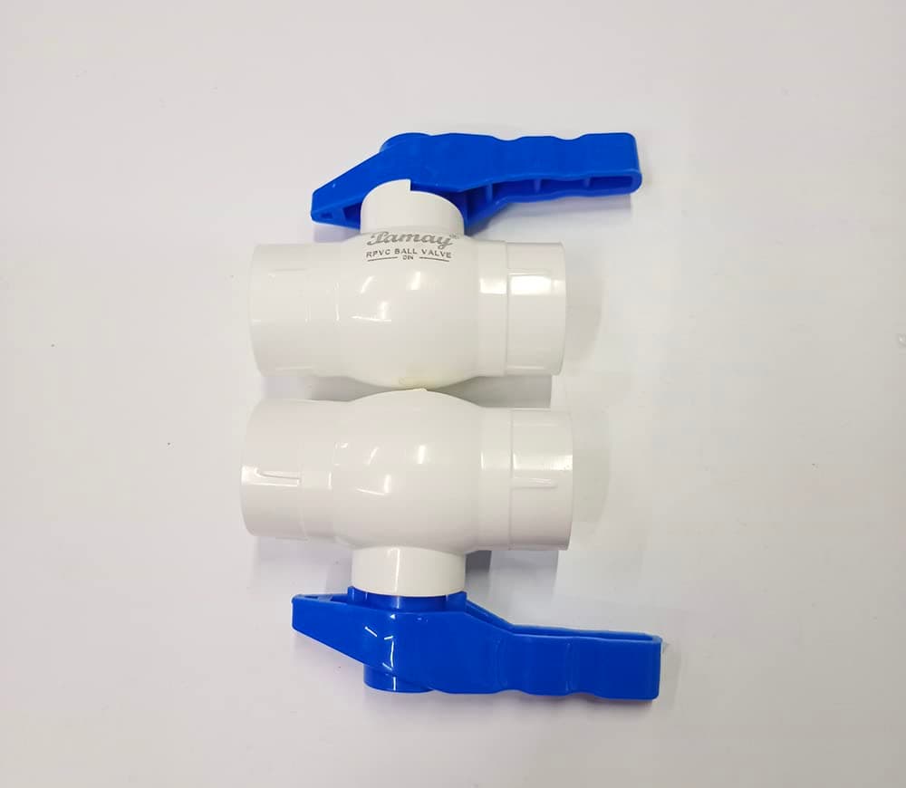 UPVC Ball Valve Pasting 1 Inch (2Pcs)