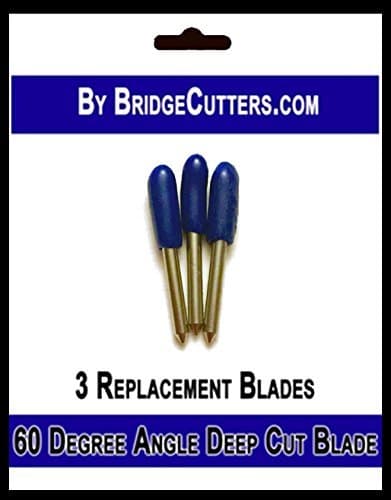 Deep Cut Blade for Craft and Sign Making Machines 3 Blades, cricut, Bridge, Refine