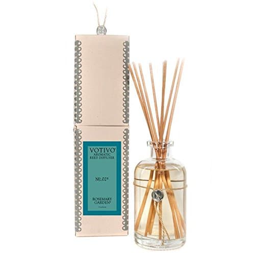 Votivo Aromatic Reed Diffuser 7.3 Oz / 216 Ml (Rosemary Garden No. 2)