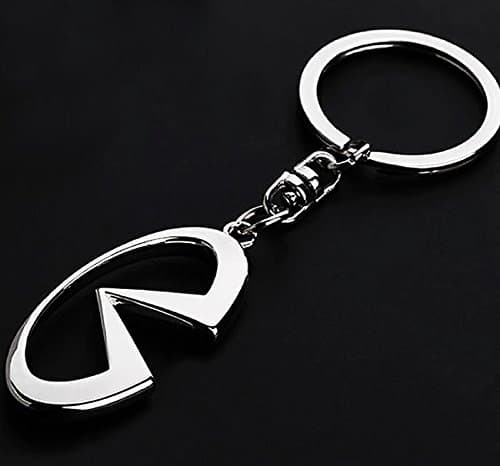 INFINITI Silver Metal Key Chain Ring