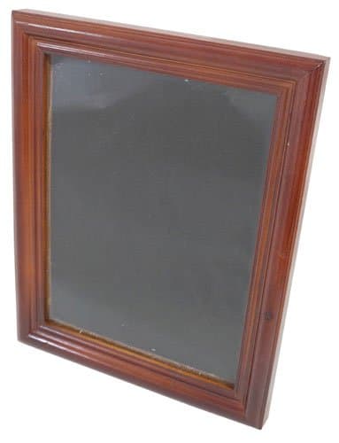 11" X 9" Wood Frame Shadow Box w/ Mounting Pins