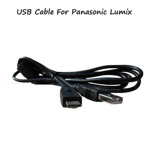 USB Cable Lead Cord For Panasonic Lumix DMC-FT1,DMC-FT2,DMC-FZ35,DMC-FZ38,DMC-FZ40,DMC-FZ45,DMC-FZ100,DMC-GF2,DMC-GH1,DMC-GH2,DMC-TS1,DMC-TS2,DMC-TZ6,DMC-TZ7,DMC-TZ9,DMC-TZ10,DMC-TZ65,DMC-ZS1,DMC-ZS3,DMC-ZS6,DMC-ZS7 Digital Camera