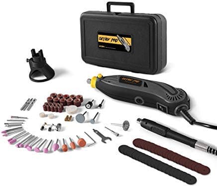 Rotary Tool Kit with 103 Accessories, 7 Variable Speed with Flexible Shaft for Cutting Sanding and Polishing, RTM4132-10E
