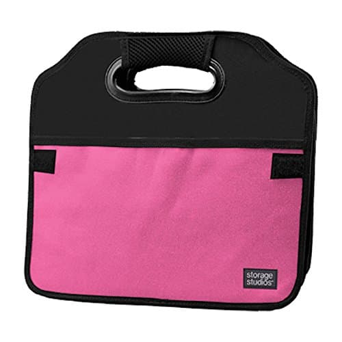 Storage Studios Foldaway Trunk Organizer, 2.5 x 14 x 12.25, Pink