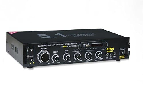 Soumik Electricals 100 Watt 5.1 Channel Amplifier, USB, Multicolor | Metal