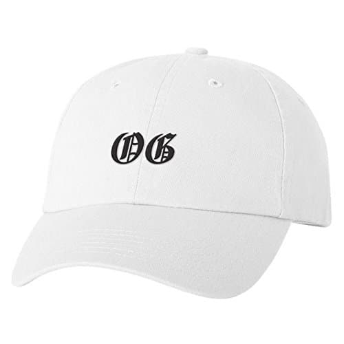 Any Memes Men's OG Dad Strapback Hat White