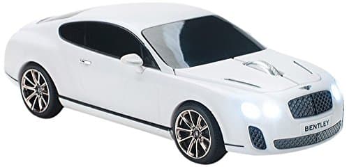 Kar@Kas - Wireless Mouse - 2.4 GHz - Design: White Bentley Continental Supersports