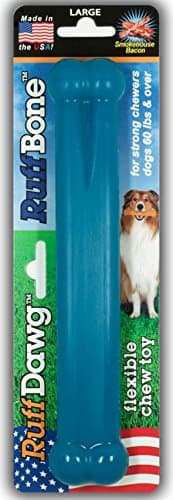 Ruff Bone Bacon Flavored Chew Toy, Large