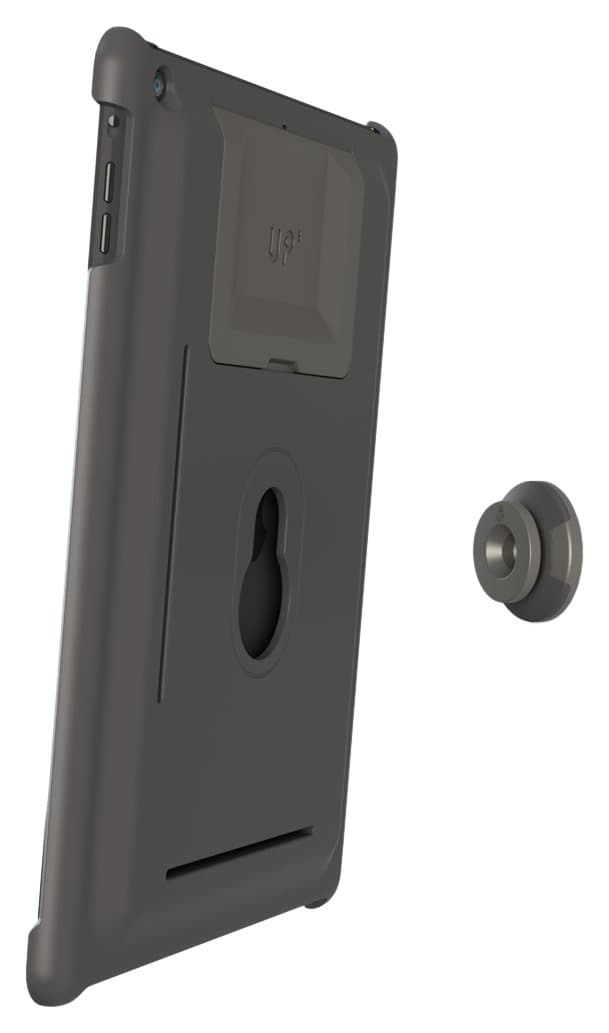 Gisan UP130/GR Protective Case and Table Stand and Wall Mount for Apple iPad Air, Grey Anthracite