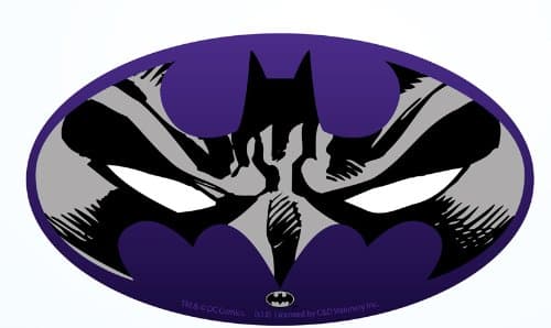 Licenses Products DC Comics Batman Mask Logo Sticker