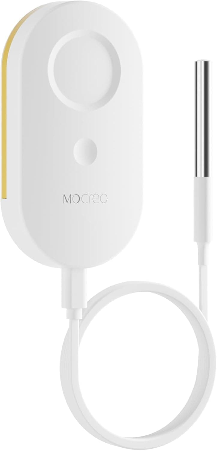 MOCREO ST4 Temperature Sensor with Waterproof Probe, Freezer App Alert, Smart Thermometer, MOCREO Hub Required, Remote Monitor for Refrigerator and Fish Tank