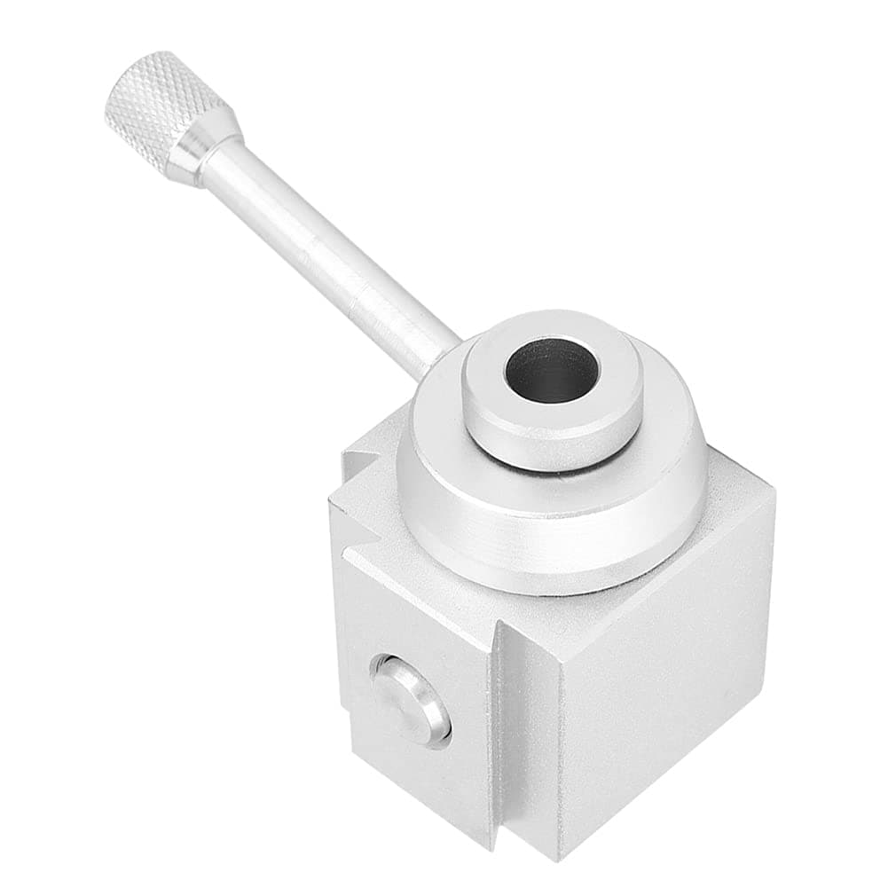 Mini Lathe Tool Post, Precision Ground Practical Mini Quick Change Tool Post, Quickly Lightweight Compact Turret Lathe General Purpose for Bench Mini Lathe