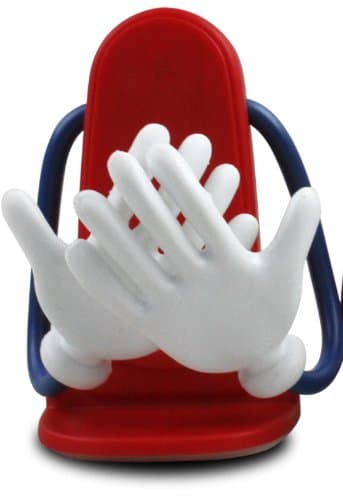 Universal mobile phone holder /Table / desk /For cellphone/8 "Tablet / key / card. (RED)