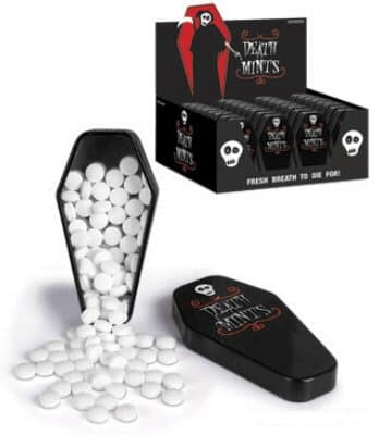 Halloween Death Mints Horror Zombie Goth Coffin Vampire