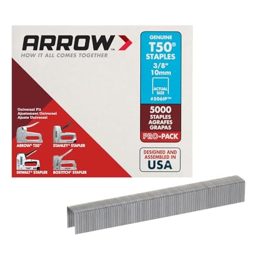 Arrow Fastener506IPT50 Staples-3/8" STAPLE
