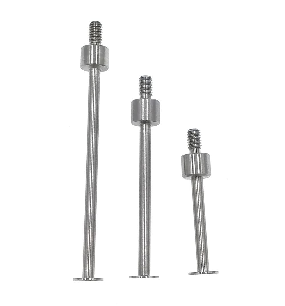 suxing Flat Contact Points for Dial Indicator Depth 0.4mm Thickness 5mm Diameter D5-Thickness 0.4mm Extension Rod-m2.5-HSS 1