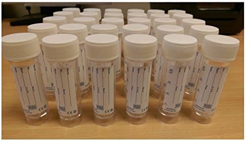 30ml Universal Containers Specimen Containers Urine Sample Bottle Labelled Qty Of 50