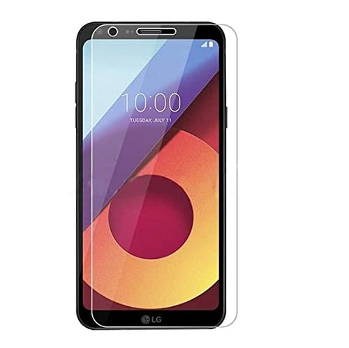 DVTECH Buff Guard (saves your phone) Screen protector compatible for Lg Q6 (not a tempered glass)