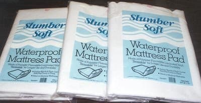 Slumbersoft Waterproof Mattress Pad-Twin Size