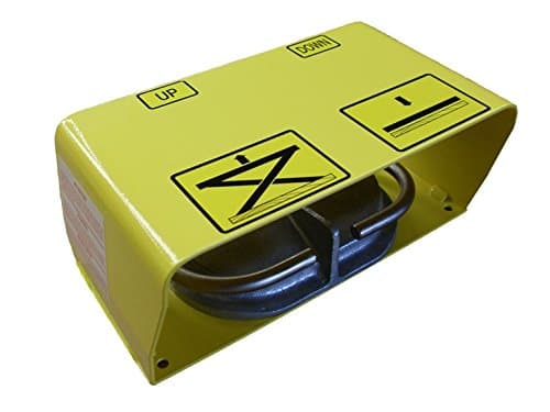 220-1530-64 Foot Switch Mounted in 220 Series, Environmentally Sealed, Rated at 10 amp, Single/Dual Guard with Leads Stripped, 1/2 hp, 125/250 VAC