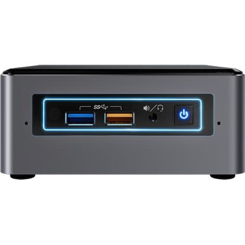 Intel NUC NUC7i7BNH Mini PC/HTPC, Intel Dual-Core i7-7567U Upto 4.0GHz, 8GB DDR4, 512GB SSD, WiFi, Bluetooth, Thunderbolt 3, 4k Support, Dual Monitor Capable, Windows 10 Pro (8GB RAM + 512GB SSD)