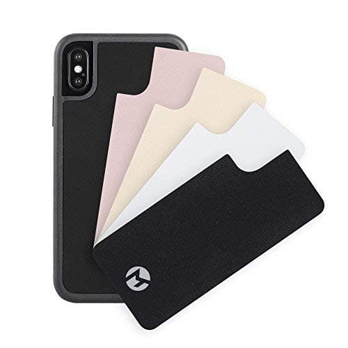 Mega Tiny Anti Gravity Phone Case Corp Compatible for iPhone | Hands Free Selfie | Nano Suction Technology | Stick to Wall | Includes 4 Back Plate Cover (X/Xs - 5.8 inches)