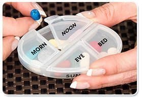DHYANI Pill-Pro Organizer with 7 Single Box