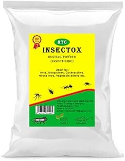 Insectox - Dusting Powder - Ant, Mosquito, Flies, Cockroach, Borer Control - 250g