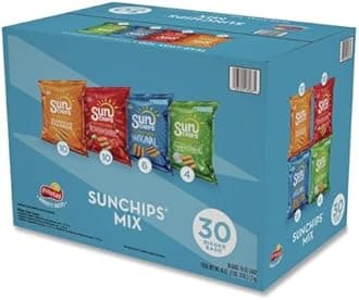 SunChips Variety Mix, Assorted Flavors, 1.5 Oz Bags, 30 Bags/box