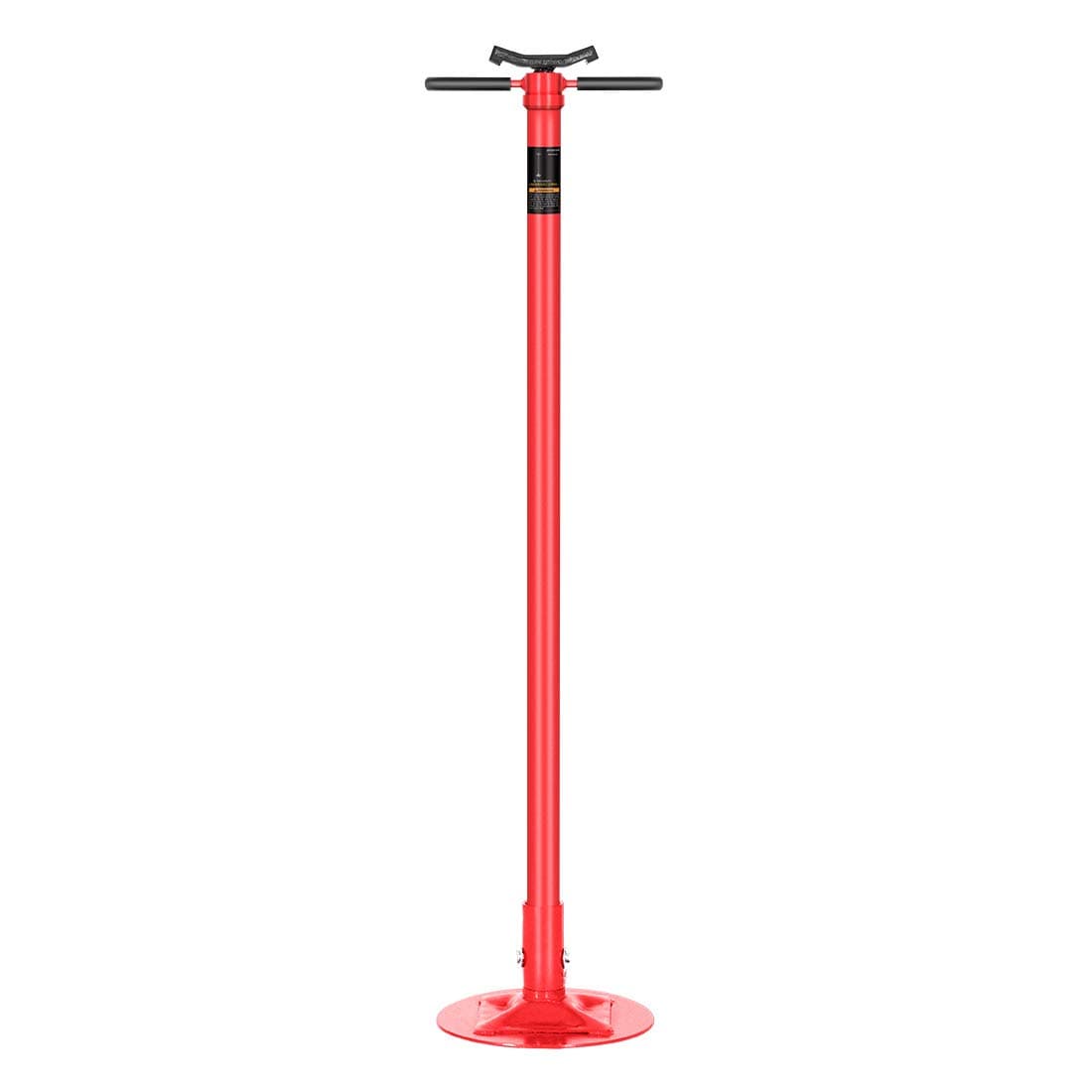 SPECSTAR Under Hoist Support Stand 3/4 Ton Jack Stand, 1650Lbs Capacity, Adjustable 52-76 Inch Height, 12 Inch Diameter Base for Vehicle Lifting & Support
