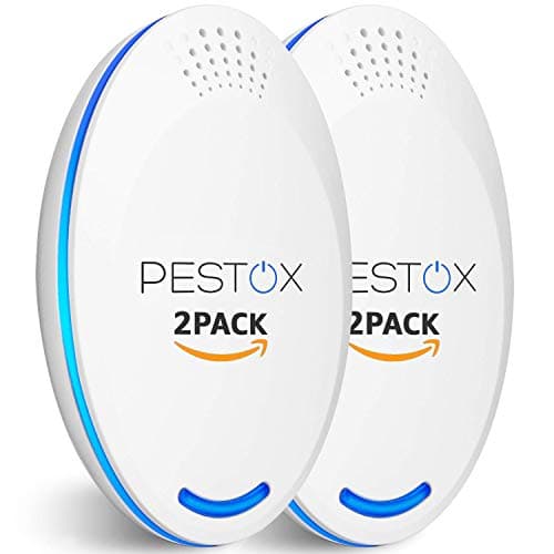2019 Ultrasonic Pest Repeller Plug in 2 Pack- Electronic Portable Pet Safe Device - Electromagnetic Waves Ultrasound Control - Repellent for Mice Rats Mosquitos Spiders Rodents Insects -Indoor Outdoor