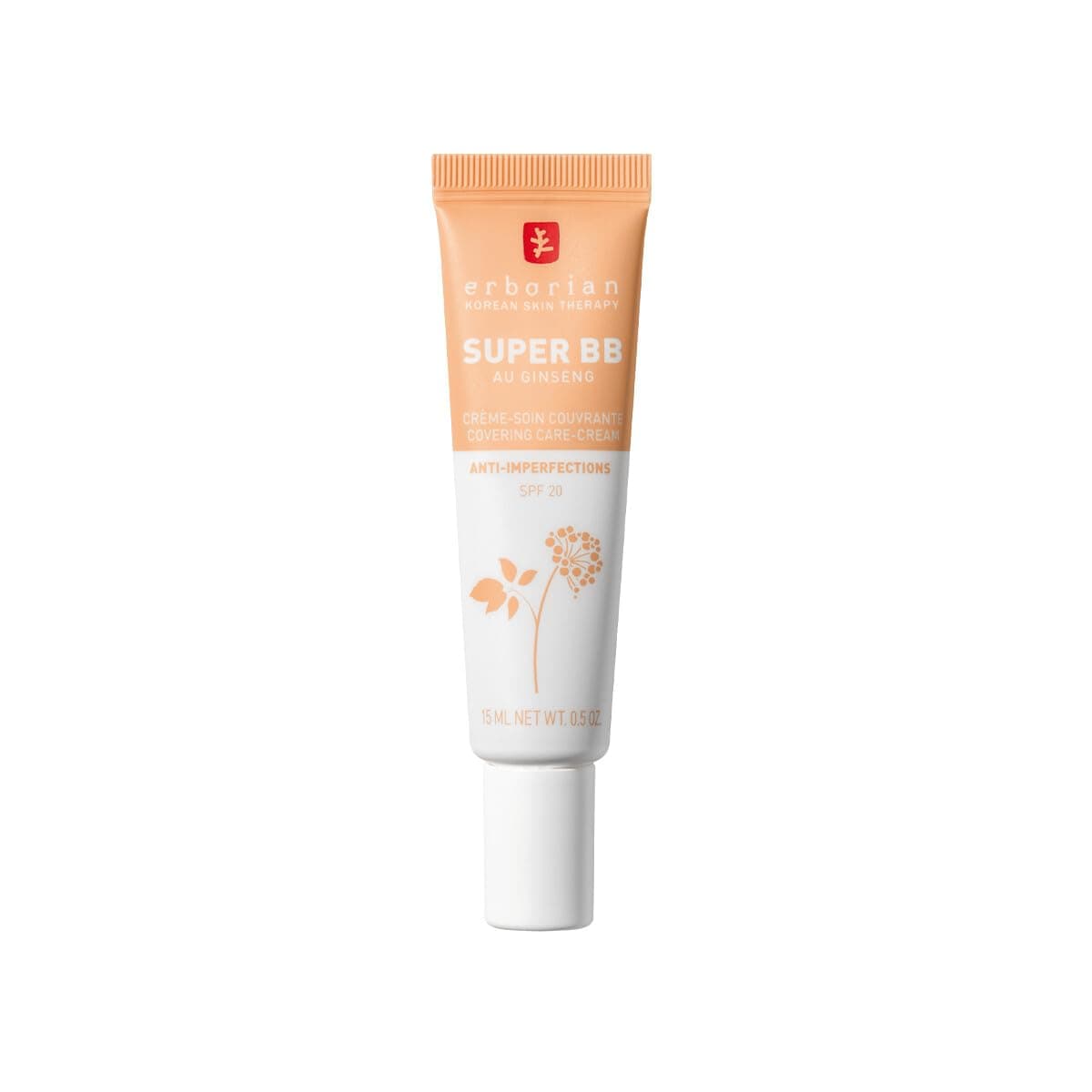 Erborian Super BB Cream with Ginseng - Full coverage BB cream for acne prone skin