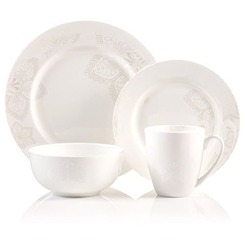 Roscher 32-piece Almond Blossom Bone China Dinnerware Set