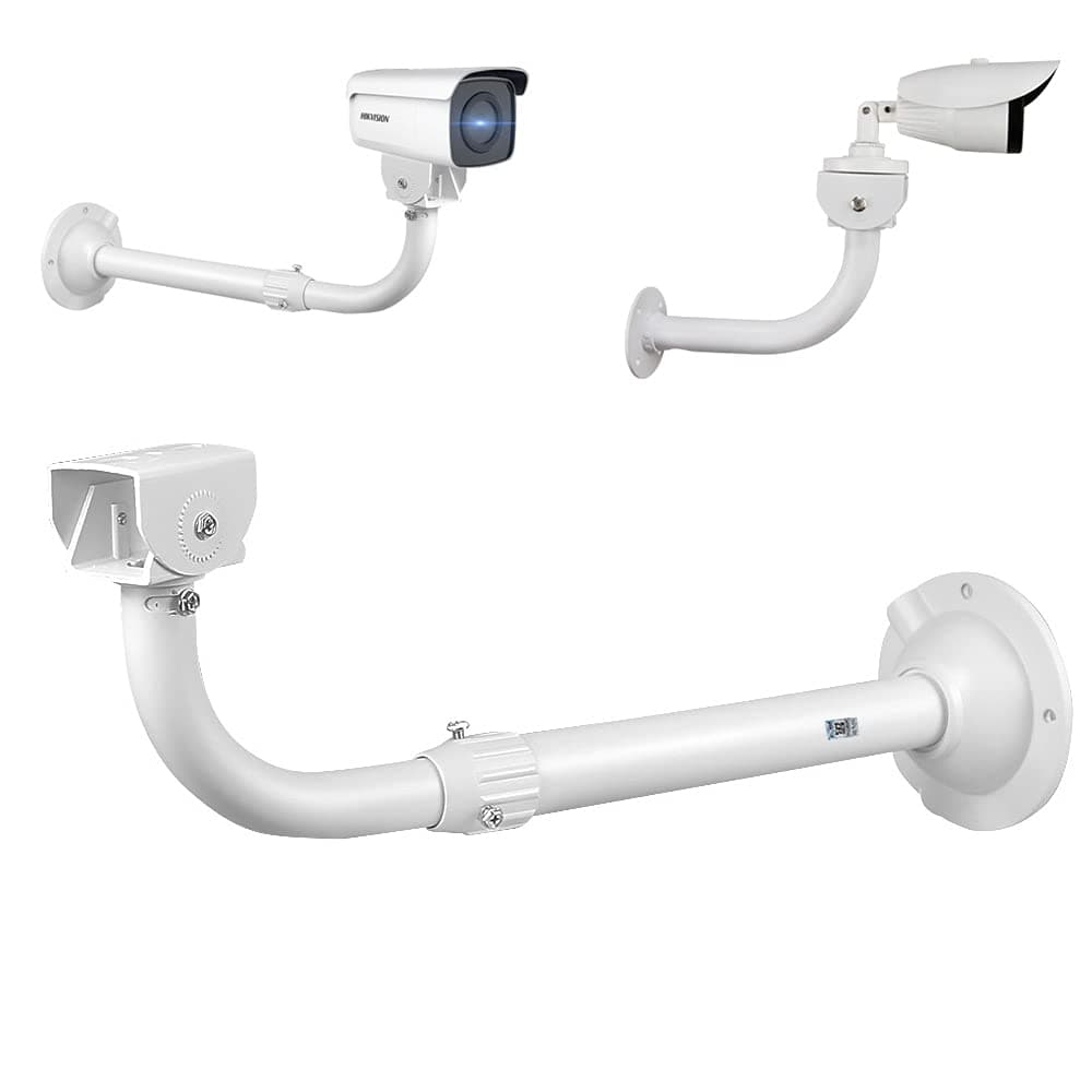 CCTV Security Camera Mount Bracket, Telescopic Adjustable Universal Wall Mounting Bracket