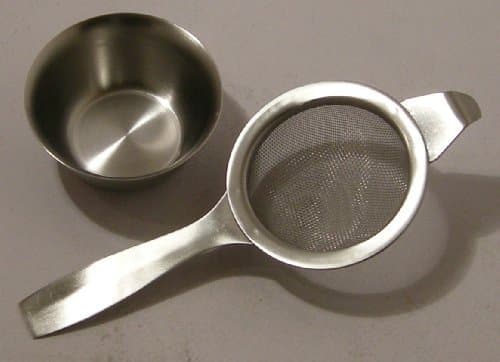 Kitchencookshop Tea Strainer Single Handle s/s guarnteed Quality