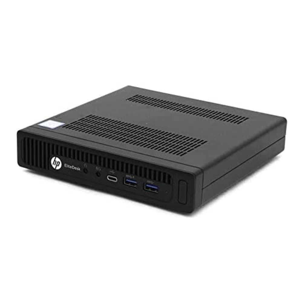 HP EliteDesk 800 G2 Desktop Mini USDT Intel Quad Core i5 256GB SSD Hard Drive 8GB Memory Win 10 Pro MAR Ultra Slim Desktop Computer Mini PC (Refurbished)