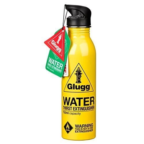 Glugg Water Bottle, Yellow by Glugg