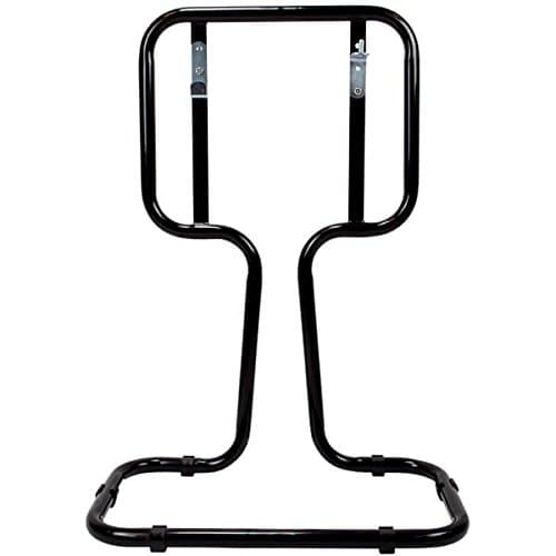 Double black fire extinguisher stand