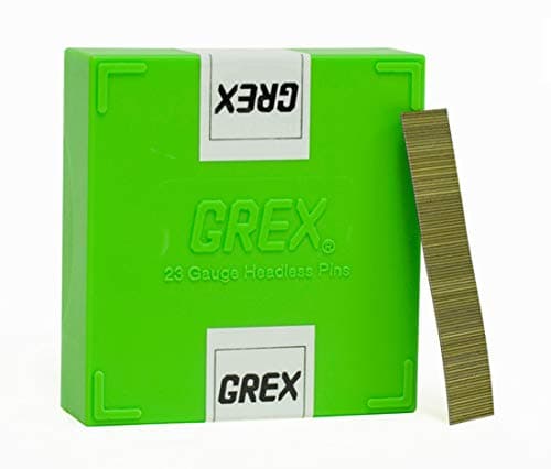 GREX P6/15L 23 Gauge 5/8-Inch Length Headless Pins (10,000 per Box) by Grex Power Tools