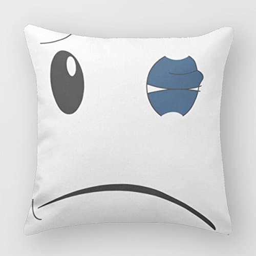 Injured Face Decorative Pillows Covers For Sofa Square Throw Pillows