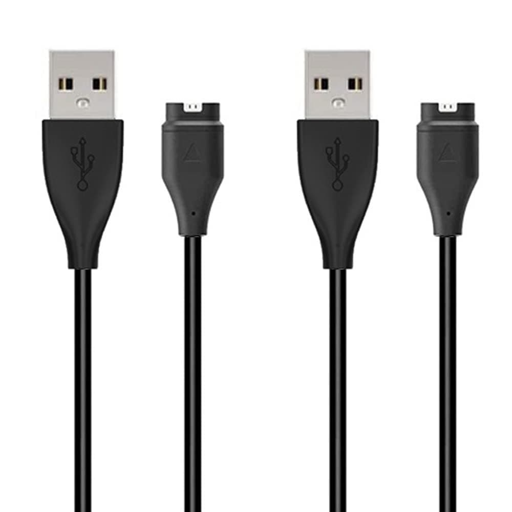 Kissmart for Forerunner 945 Charger, 2Pack Replacement Charging Cable Cord for Garmin Forerunner 945 Smart Watch (2Pack)