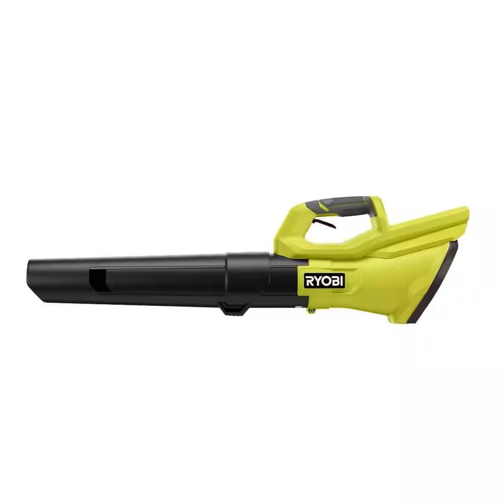 40-Volt Lithium-Ion Cordless Variable-Speed 120 MPH 550 CFM Leaf Blower (Tool-Only); Battery and Charger Not Included, Green, RY40LB01B