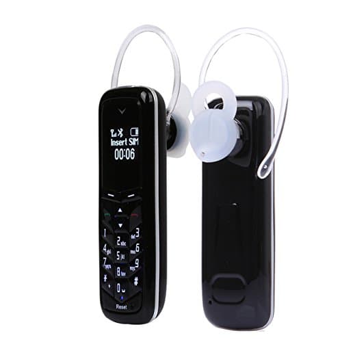 GTSTAR BM50 Wireless Bluetooth Headset Unlocked Mini Mobile Phone (Black,Hands Free,1 Piece)